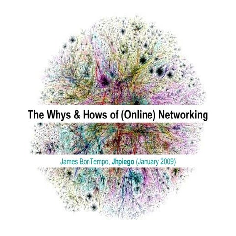 The Whys and Hows of (Online) Networking