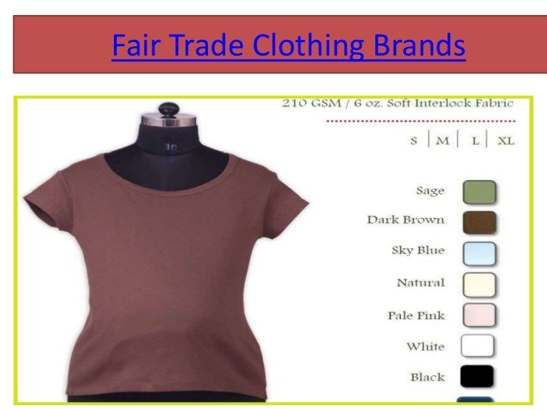 fair trade organic clothing