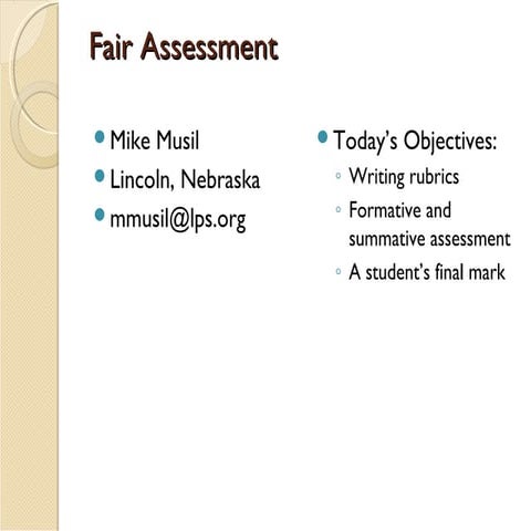 Fair assessment,  Bulgaria