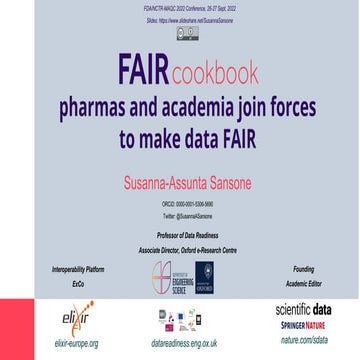 FAIR Cookbook 