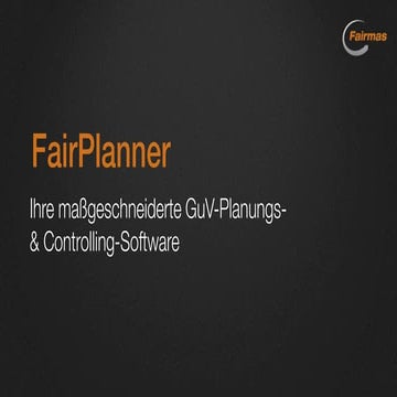 FairPlanner - Ihre maßgeschneiderte GuV-Planungs- & Controlling ...