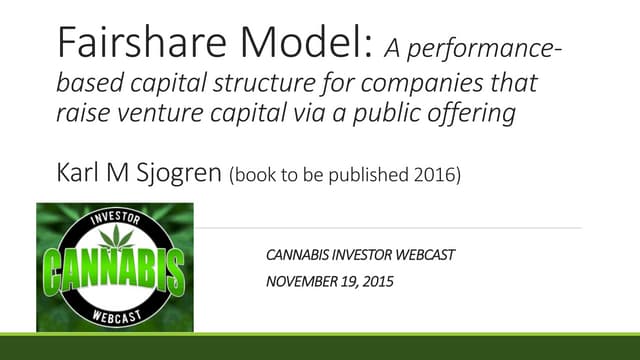 Fairshare model cannabis presentati...