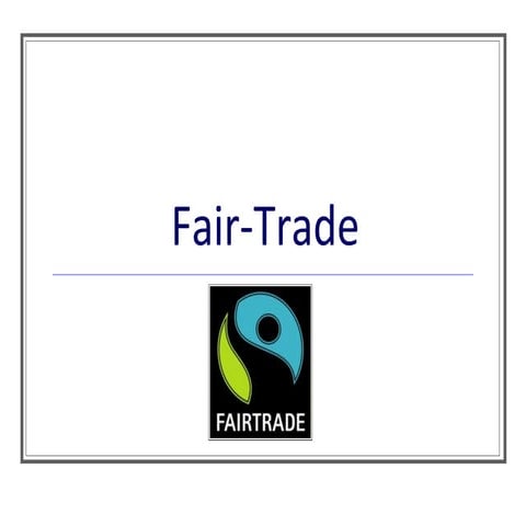 Fair Trade powerpoint