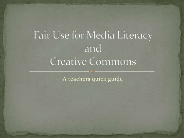 Fair use power point