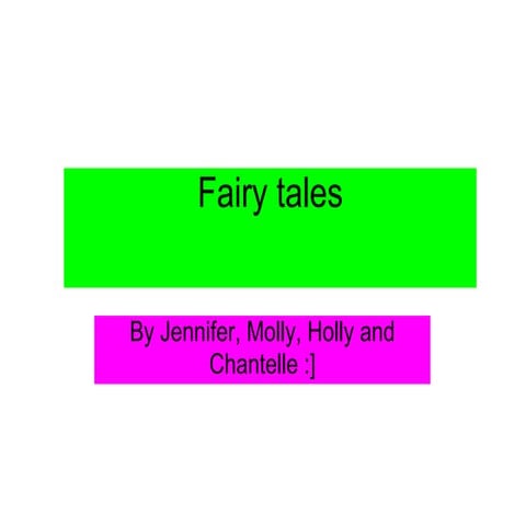 Fairy tales
