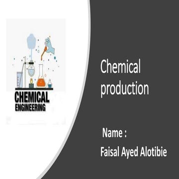 Chemical Production