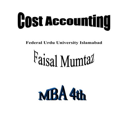 CPR cost accountin project on dyl motorcycles ltd