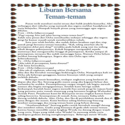 Cerpen Pengalaman Pribadi