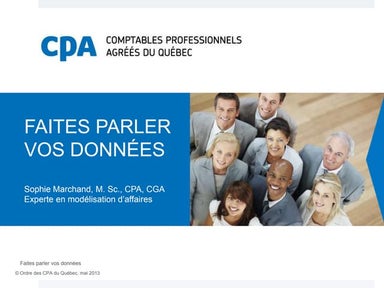 Faites parler vos données