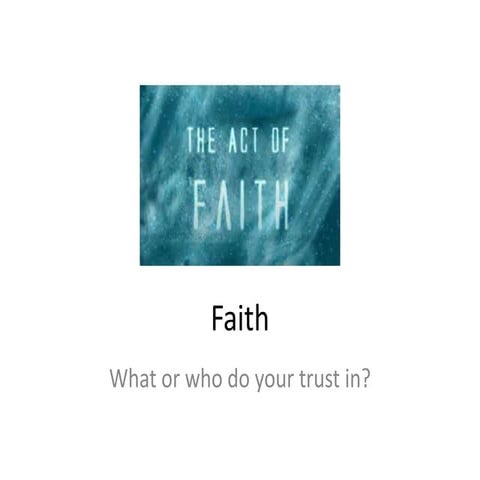 Faith