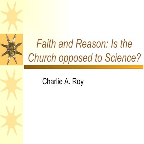 Faith And  Reason