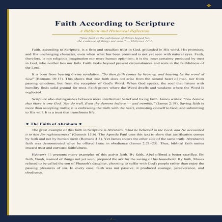 What is Faith? | PPTX