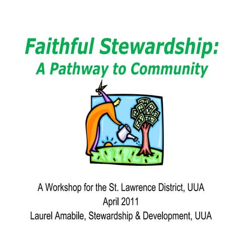 Faithful stewardship -sld 2011, final
