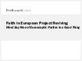 Faith in European Project Reviving