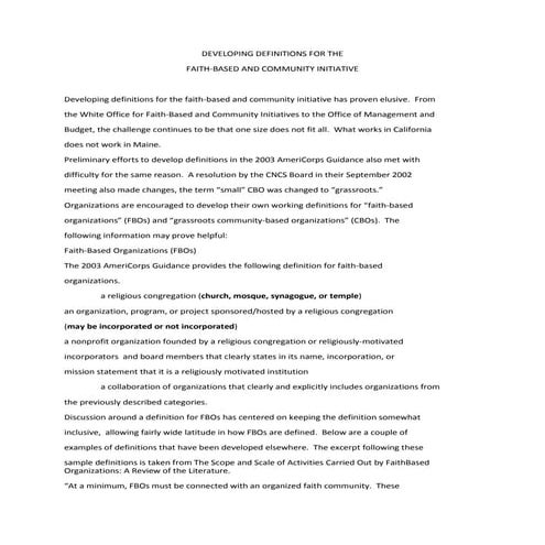 Faith movement by billy mercado