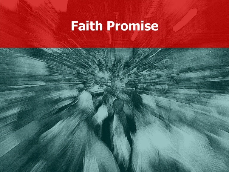 Faith Promise Principles