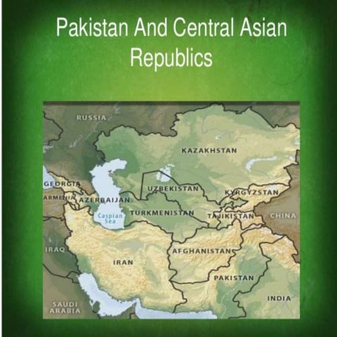  Central Asian States and pakistan relations