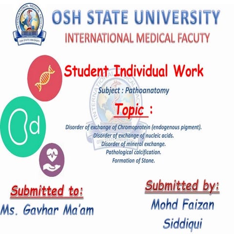 Fa1zanS: Disorder of exchange of Chromoprotein (endogenous pigment). Disorder...