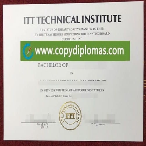 fake doctor diploma, ITT Technical Institute degree