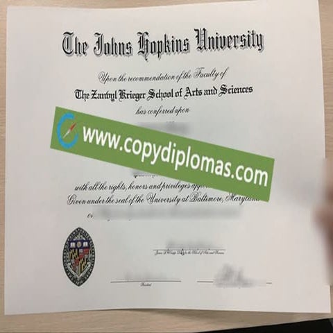 fake MBA diploma, Johns Hopkins University degree