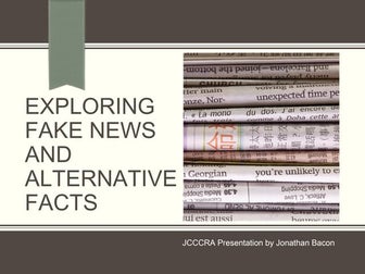Exploring Fake News and Alternative Facts