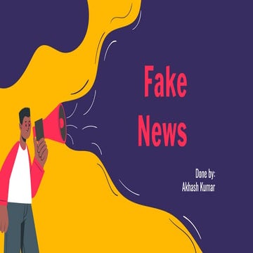 Fake news