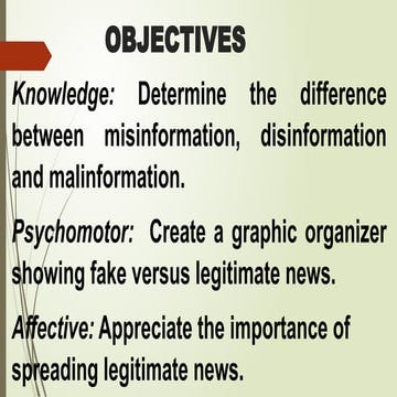 Understanding Misinformation, Disinformation, and Malinformation ...