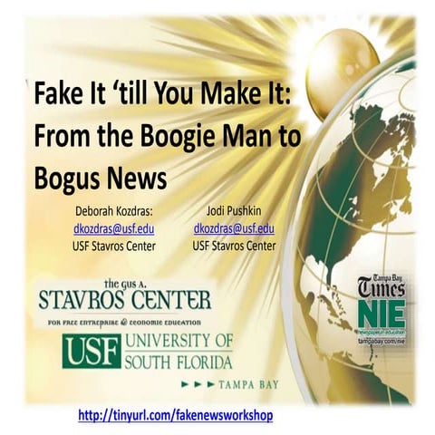 Fake news presentation