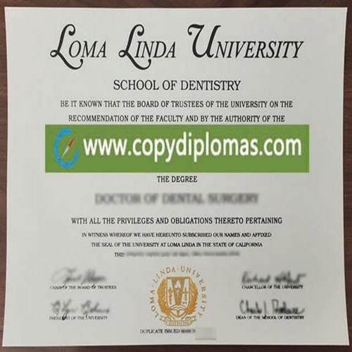 fake transcript, Loma Linda University degree