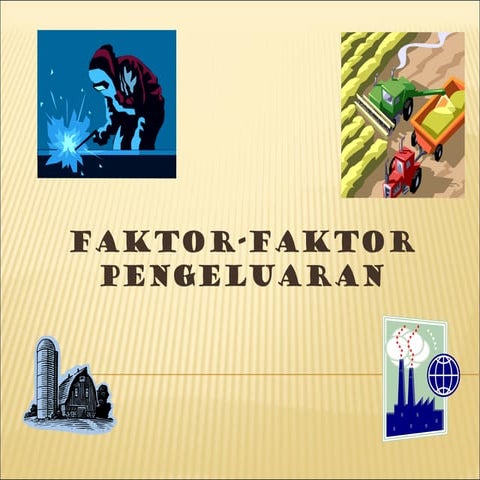 Faktor pengeluaran 