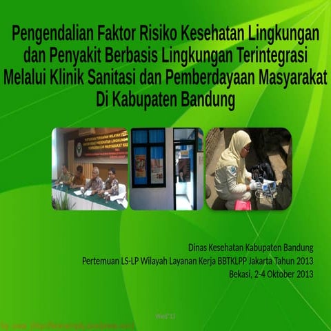 FAKTOR RESIKO KESEHATAN LINGKUNGAN DENGAN PENYAKIT BERBASIS LINGKUNGAN.pptx