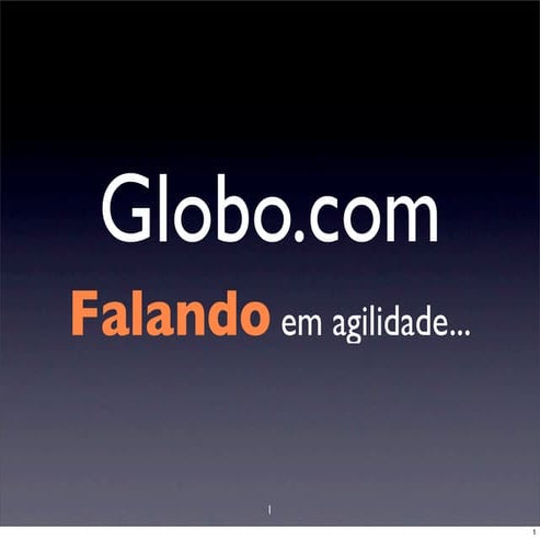 Falando Em Agilidade