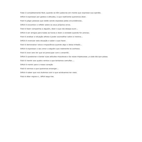 Falar é completamente fácil