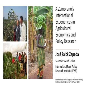 Falck zepeda presentation 6th conference zamorano final