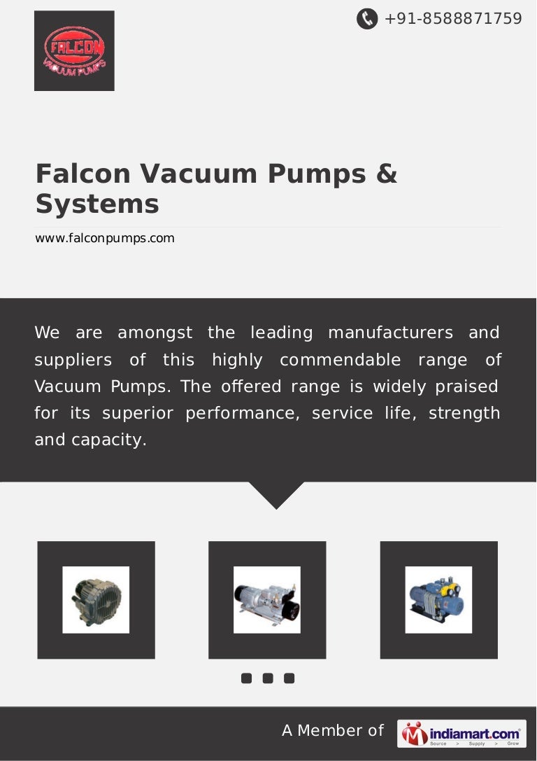 Falcon vacuumpumpssystems