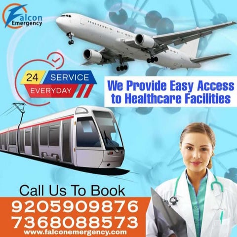 Falcon Train Ambulance in Ranchi and Guwahati Provides Proper ICU ...