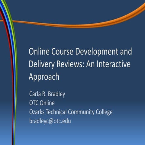 Fall 2011 Online Reviews: An Interactive Approach