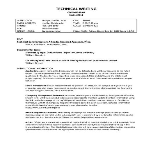 Fall 2012.tech writing.syllabus