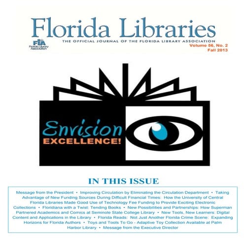 Fall 2013 Issue of 