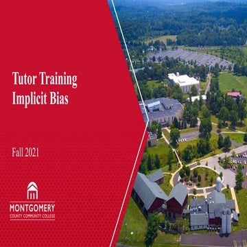 Fall 2021 tutor training implicit bias