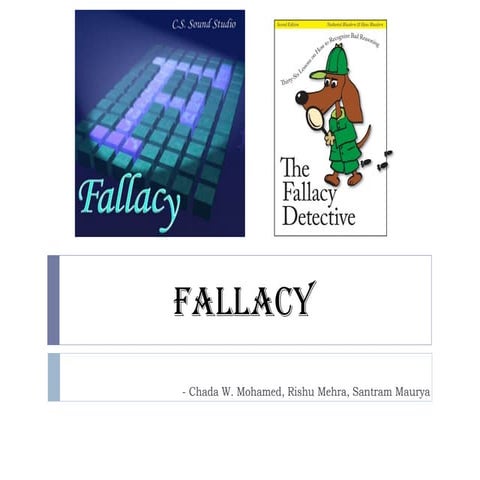 Fallacies in advertisements