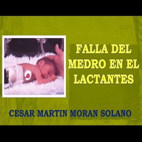 Falla del medro en el lactantes | PPT