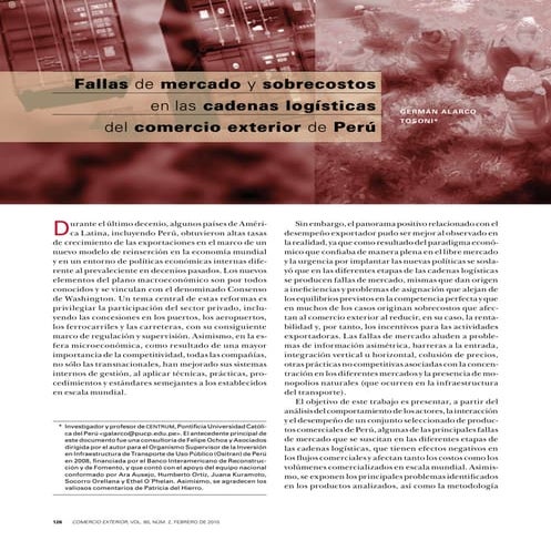 Fallas de mercado y cadenas logisticas126 alarco peru