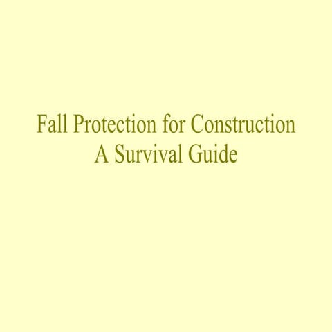Fall Construction Gtech