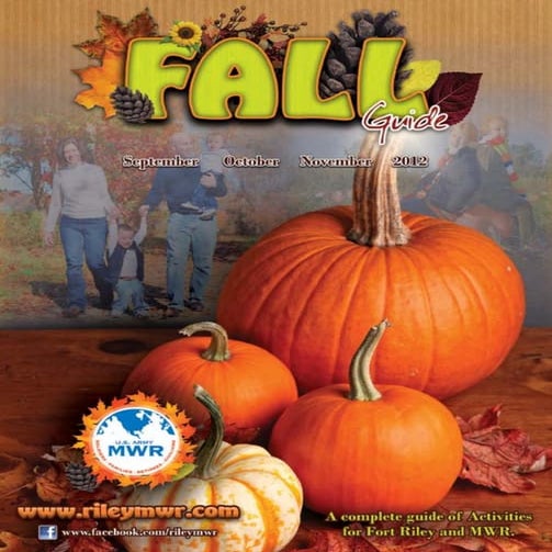 Ft Riley MWR's Fall Guide 2012