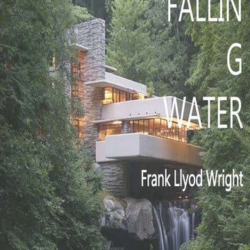 Falling water