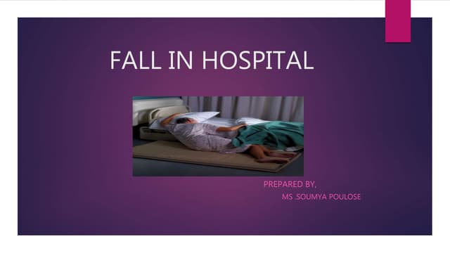 Fall prevention | PPTX