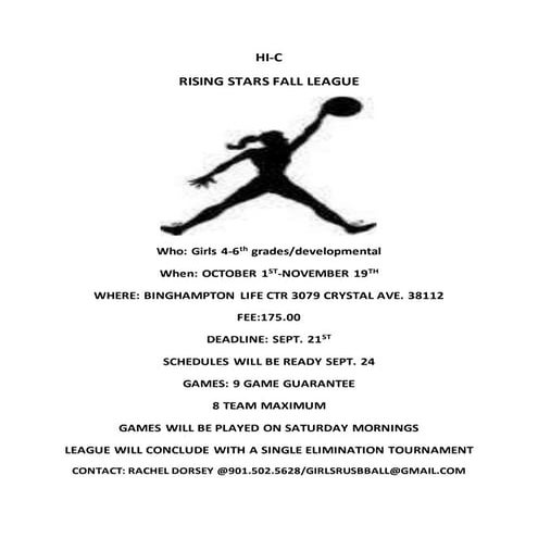 Rising Stars Fall League