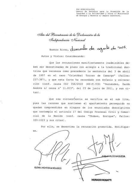 La Corte frenó el tarifazo para los usuarios residenciales