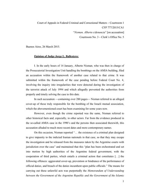 Ruling of the Court of Appeals dism...